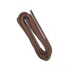 Waxed & Waterproof boot laces shoelaces 48 Brown
