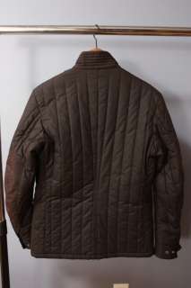 BARBOUR x TOKITO Beacon Mens Wax Motorcycle Quilt Jacket NWT Small 