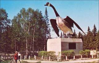 Giant Wild Goose Statue Wawa, Ontario. Canada.  