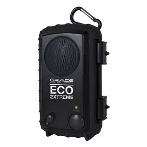 Grace Digital Eco Extreme Waterproof  Speaker Case   Black  