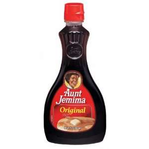 Aunt Jemima Original Syrup   12 Pack  Grocery & Gourmet 