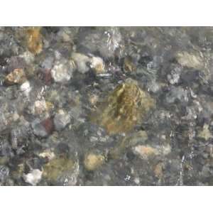  Close Up of Gravel in a Shallow Stream in France Stretched 