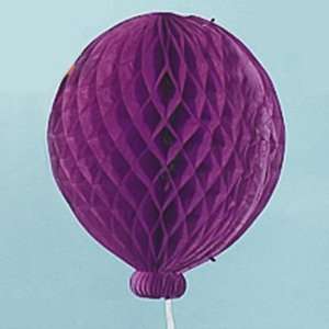  19 Inch Purple Tissue Balloon Decorations Case Pack 24 