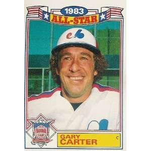  Gary Carter 1984 Topps All Star Glossy #20 of 22 Expos 