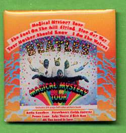 BEATLES MAGICAL MYSTERY TOUR ALBUM COVER LAPEL PIN  