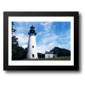 Amelia Island Lighthouse Fernandina Beach Florida USA 28x22 Framed Art 