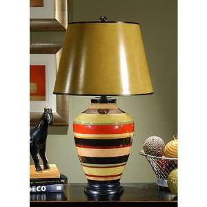 Wildwood Lamps 46209 Pretty Rings 1 Light Table Lamps in Hand Painted 
