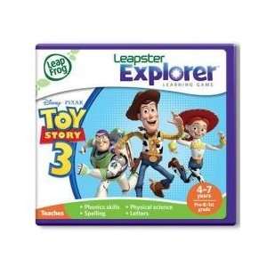  LeapFrog Leapster Explorer Learning Game Disney Pixar Toy 