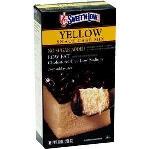   of 5 DIABETIC SUGER FREE CAKE MIX YELLOW 8 oz