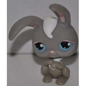  Rabbit #14 (Grey, Blue eyes, White hair) 2004 Littlest Pet 