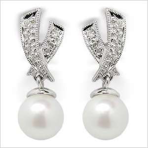   Star Japanese Akoya Cultured Pearl Earring American Pearl Jewelry
