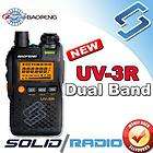 2x BaoFeng UV 3R 136 174 400 470 Mhz dual band walkie items in 
