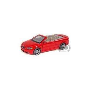  Volvo C70 Cabriolet 1/24 Red Toys & Games