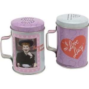  Lucy and Ethel Tin Salt and Pepper Shakers Everything 