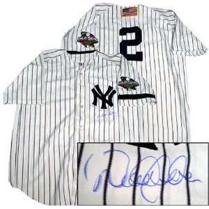  Derek Jeter New York Yankess Autographed 2001 World Series 