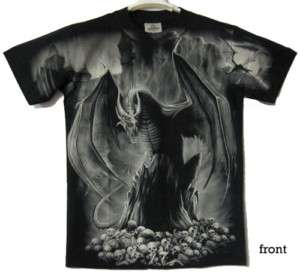WARRIOR DRAGON T Shirt Black New D42 size XL  