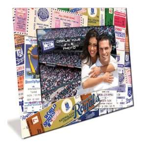  Kansas City Royals 4x6 Picture Frame   Ticket Collage 