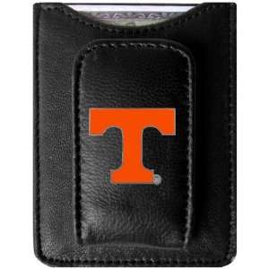   Volunteers Black Leather Money Clip & Card Holder