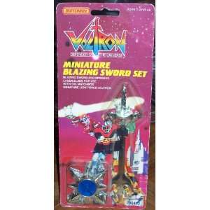  Voltron Miniature Blazing Sword Set Toys & Games