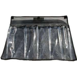  Six Pocket Lure Wrap Offshore Lure Bag LG 21x12.5   Black 