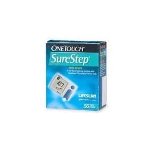  One Touch Sure Step Blood Glucose Test Strips X50 Health 