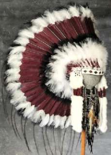 Native American Sacred Mesa War Bonnet Headdress  