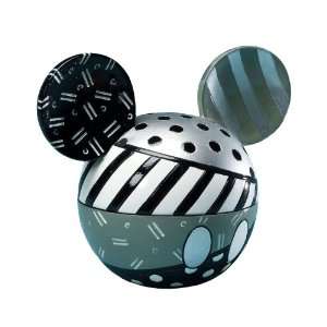  Disney by Britto from Enesco Mickey Head Black and White 