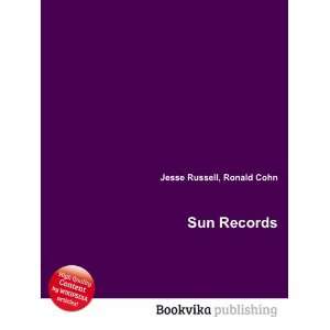  Sun Records Ronald Cohn Jesse Russell Books