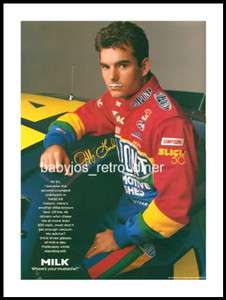   JEFF GORDON Nascar Race Car Driver PRINT AD Advertisement 1998  