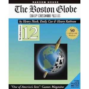 The Boston Globe Sunday Crossword Puzzles **ISBN 