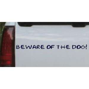 Beware Of The Dog Decal Animals Car Window Wall Laptop Decal Sticker 