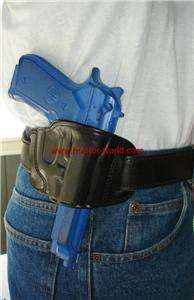   LEATHER BELT SLIDE SPEED HOLSTER FOR WALTHER P 99 & PPS & PK380  