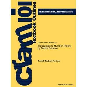  Studyguide for Introduction to Number Theory by Martin Erickson 