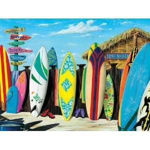  Surf Shack 500 Piece Jigsaw Puzzle Toys & Games