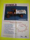 humble 1925 kenworth tanker bank wall poster sign new  