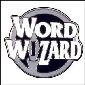  Word Wizard Pin   1 per order