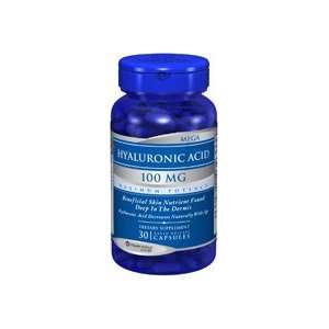 Hyaluronic Acid 100 mg. 30 Capsules