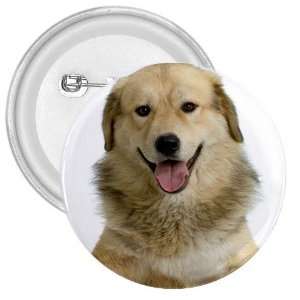  Anatolian Shepherd 3in Button E0018 