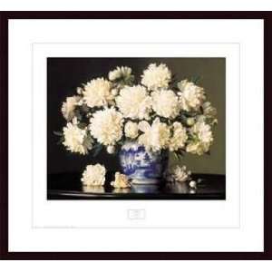   Peonies   Artist Evan Wilson  Poster Size 26 X 21