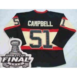 Chicago Blackhawks #51 Brian Campbell Winter Classic Hockey Jersey NHL 