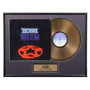  Rush 2112 framed gold record