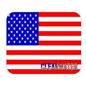  US Flag   Clearwater, Florida (FL) Mouse Pad Everything 