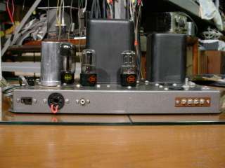 Pair of Heathkit W4AM W4 AM Mono 5881/6L6 Amplifiers  