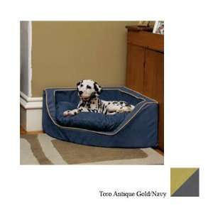  Snoozer Luxury Corner Pet Bed, Large, Toro Antique Gold 