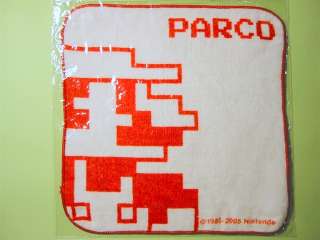 NINTENDO MARIO TOWEL (RED) DOT DESIGN PARCO Prize NEW  
