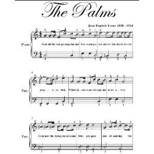  Palms Faure Easy Piano Sheet Music Gabriel Faure Books
