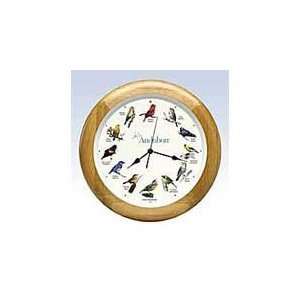  Mark Feldstein Oak Audubon Bird Clock