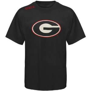  Georgia Bulldogs Black Phantom T shirt