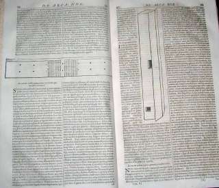 1696 Wustius JUDAICA Fine Plates AARON TABERNACLE TEMPLE NOAHS ARK 