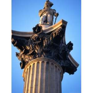  Corinthian Columns the Top of Nelsons Column, Trafalgar 